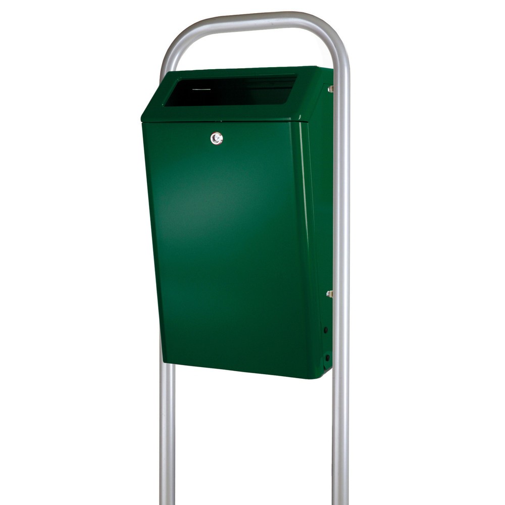 Immagine del prodotto: Contenitore per rifiuti in alluminio, 50 litri, verde