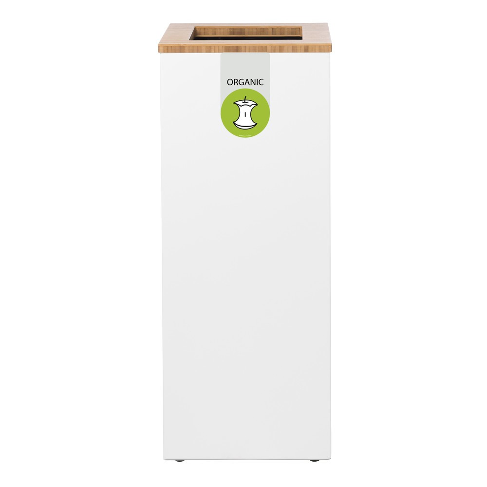 Immagine del prodotto n. 1: Contenitore per rifiuti LUNE Paxa Medium, 34 litri, bianco/bambù/verde
