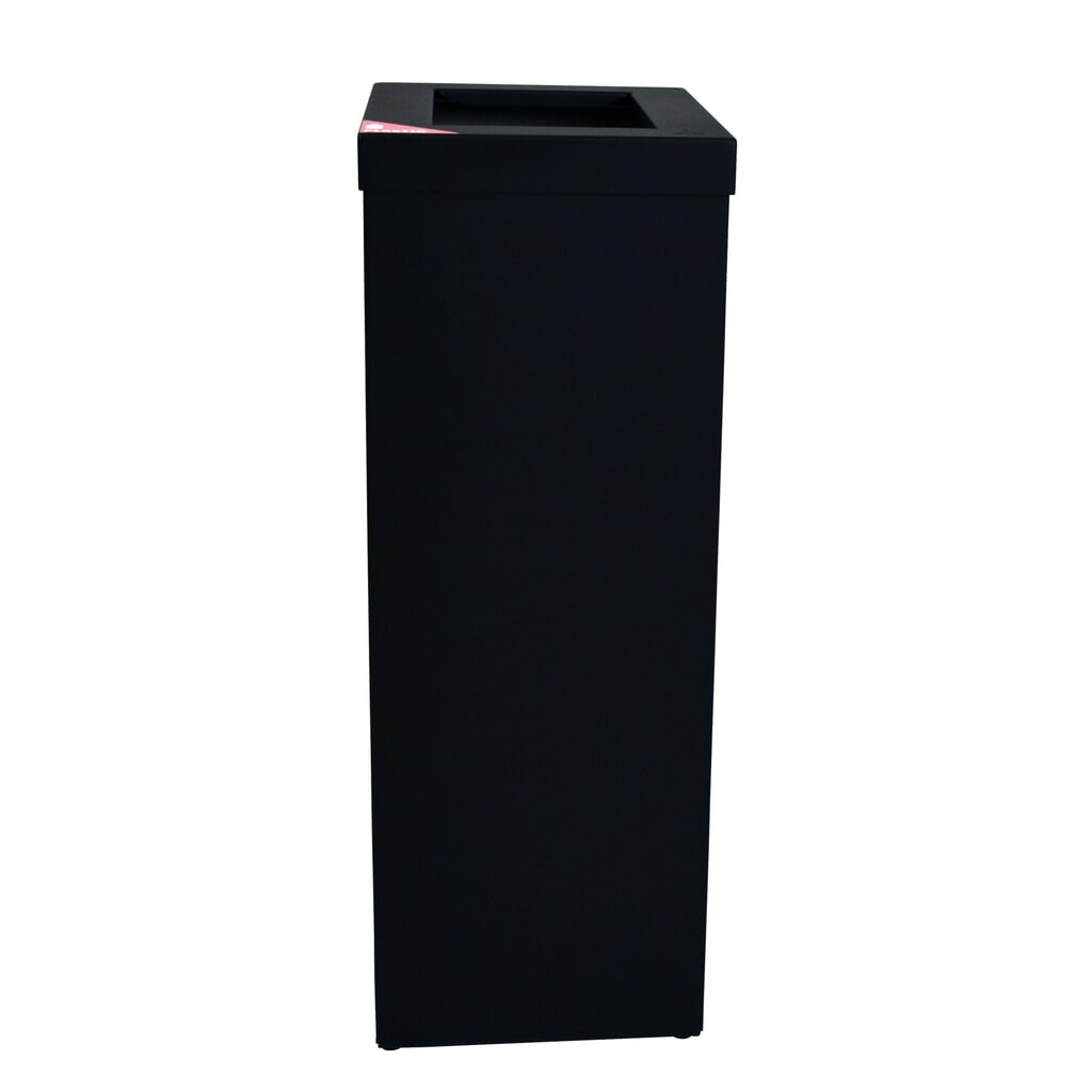 Contenitore per rifiuti RecycloFlex, 60 litri, nero Immagine del prodotto n. 1: Contenitore per rifiuti RecycloFlex, 60 litri, nero