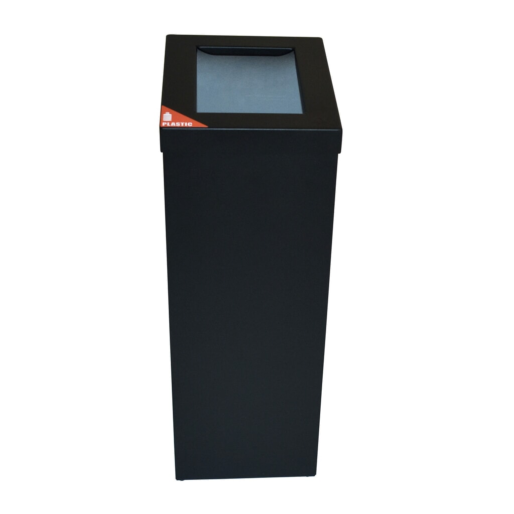 Contenitore per rifiuti RecycloFlex, 60 litri, nero Immagine del prodotto n. 2: Contenitore per rifiuti RecycloFlex, 60 litri, nero