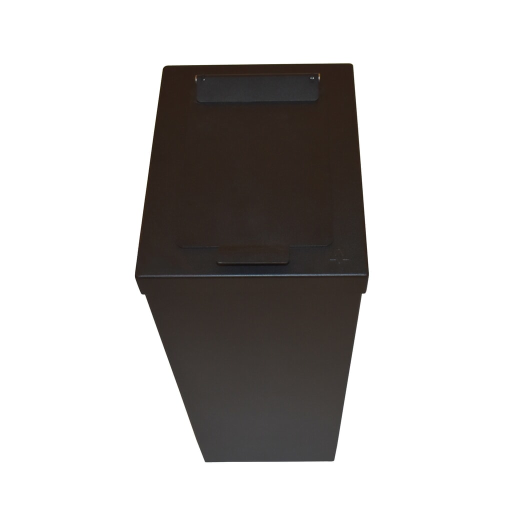 Contenitore per rifiuti RecycloFlex, 60 litri, nero Immagine del prodotto n. 8: Contenitore per rifiuti RecycloFlex, 60 litri, nero