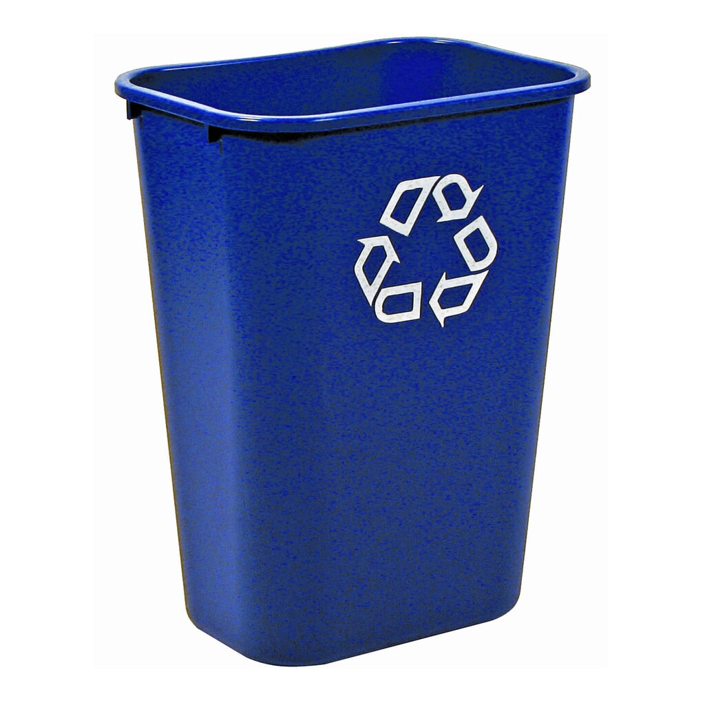 Contenitore per rifiuti Rubbermaid® rettangolare