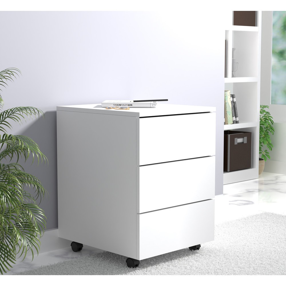 Immagine del prodotto n. 3: Contenitore su ruote VCM Dalosa 45 3-SB, bianco