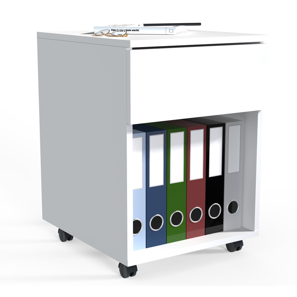 Immagine del prodotto n. 1: Contenitore su ruote VCM Dalosa 45 1-SB, bianco