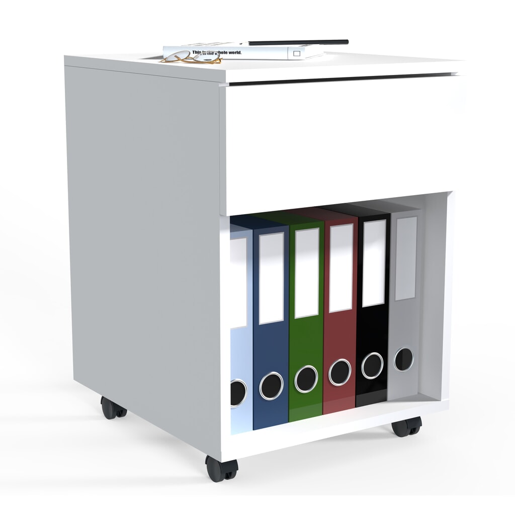 Immagine del prodotto: Contenitore su ruote VCM Dalosa 45 1-SB, bianco