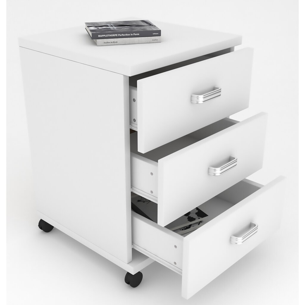 Immagine del prodotto: Container su ruote VCM Tobila, bianco