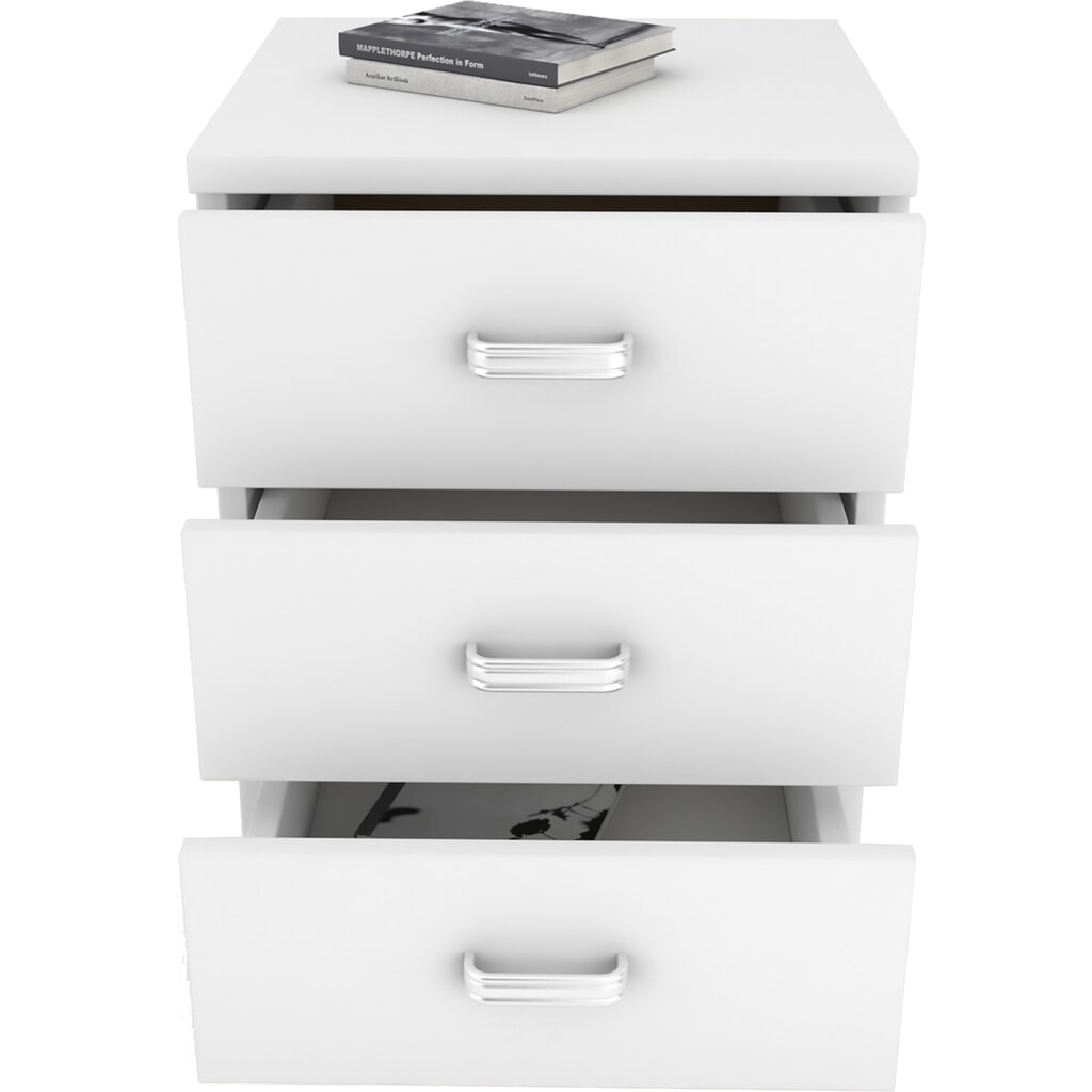 Container su ruote VCM Tobila, bianco Immagine del prodotto n. 5: Container su ruote VCM Tobila, bianco