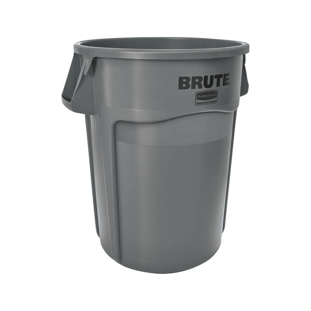 Contenitore universale Rubbermaid®, materiale plastico, rotondo, 166 litri, grigio Immagine del prodotto: Contenitore universale Rubbermaid®, materiale plastico, rotondo, 166 litri, grigio