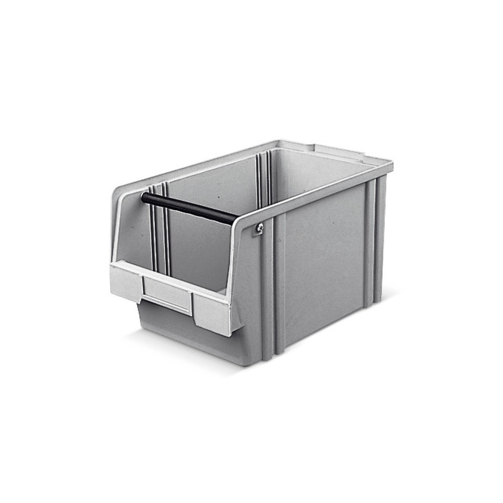 Immagine del prodotto: Contenitore a bocca di lupo in polistirolo, HxLxP 200 x 200 x 350 mm, grigio