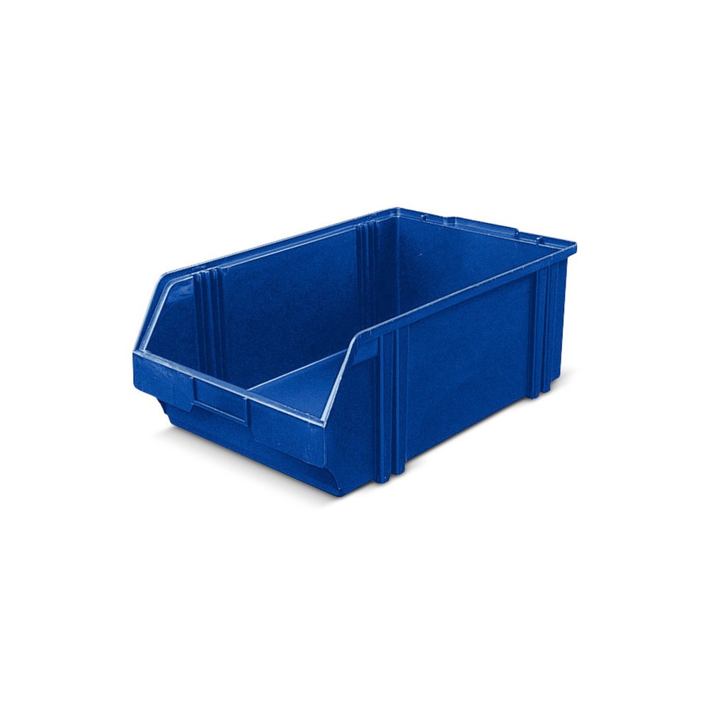 Immagine del prodotto: Contenitore a bocca di lupo in polistirolo, HxLxP 180 x 300 x 500 mm, blu