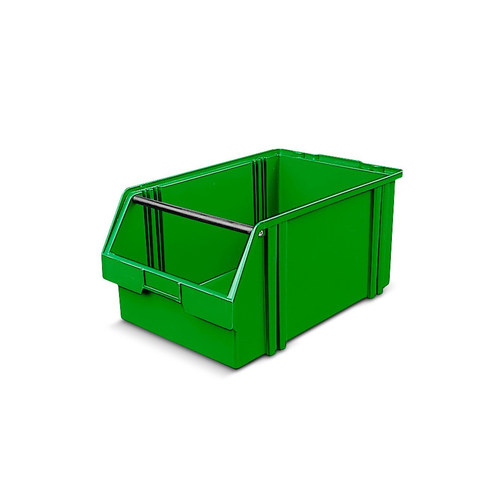 Immagine del prodotto: Contenitore a bocca di lupo in polistirolo, HxLxP 230 x 300 x 500 mm, verde