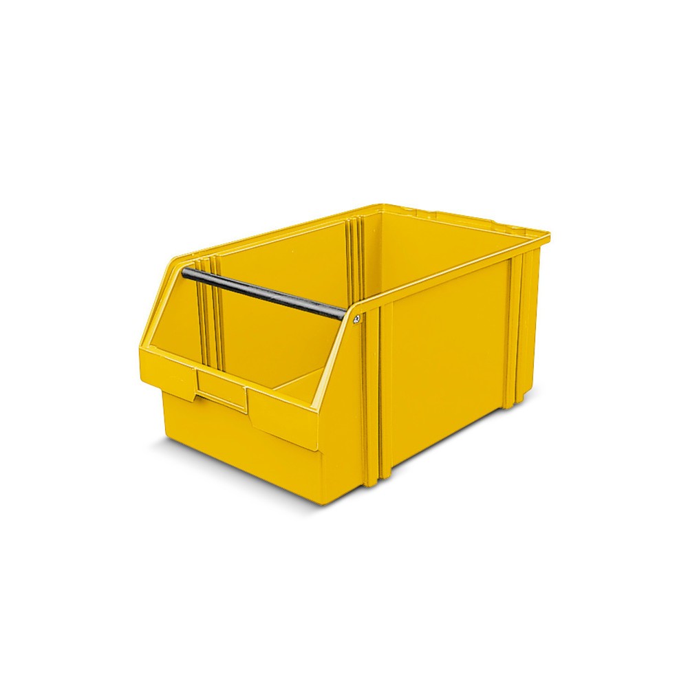 Immagine del prodotto: Contenitore a bocca di lupo in polistirolo, HxLxP 230 x 300 x 500 mm, giallo