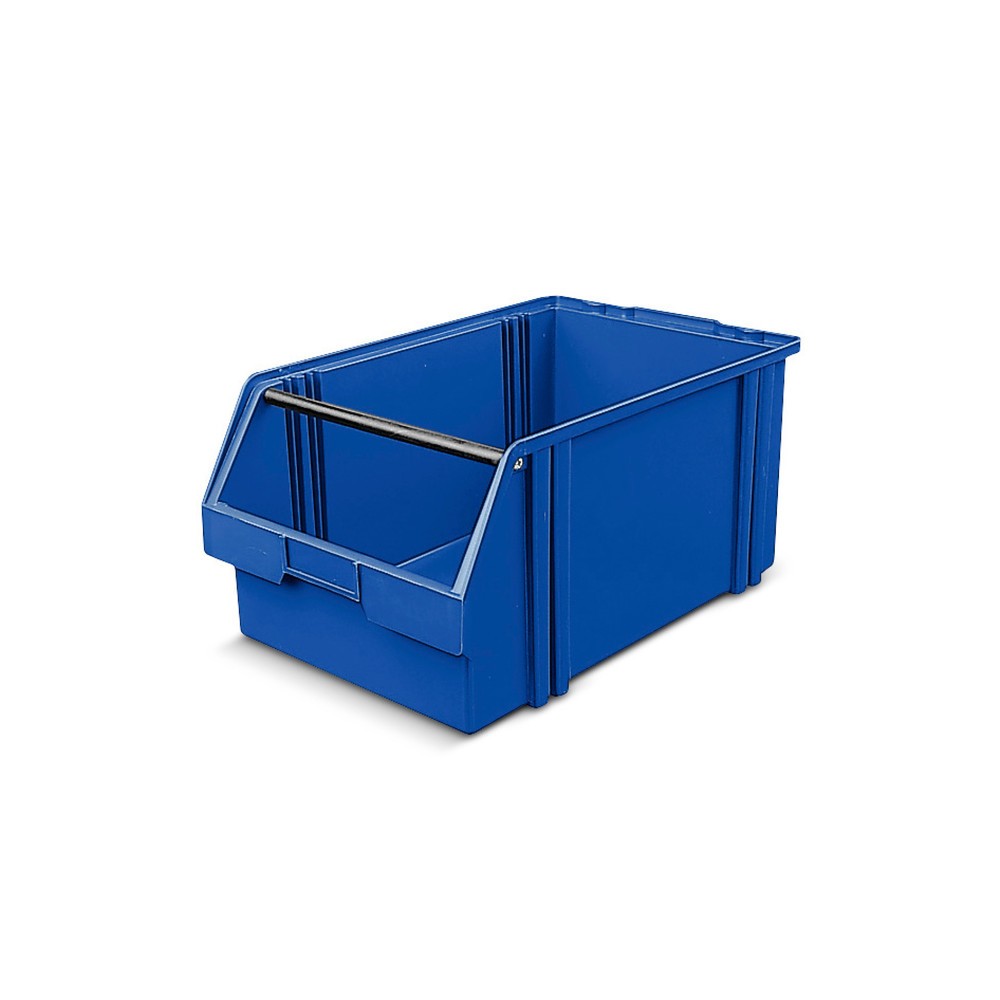 Immagine del prodotto: Contenitore a bocca di lupo in polistirolo, HxLxP 230 x 300 x 500 mm, blu