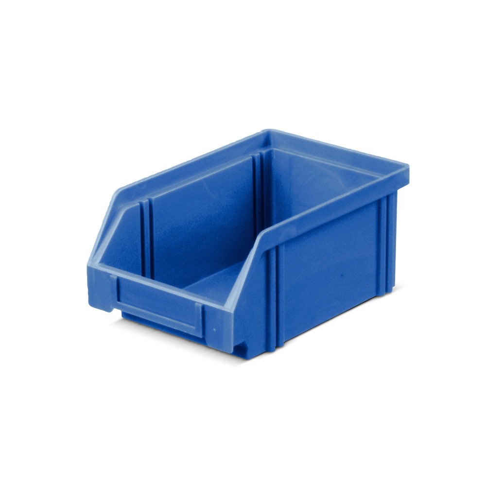 Immagine del prodotto: Contenitore a bocca di lupo in polistirolo, HxLxP 75 x 105 x 160 mm, blu
