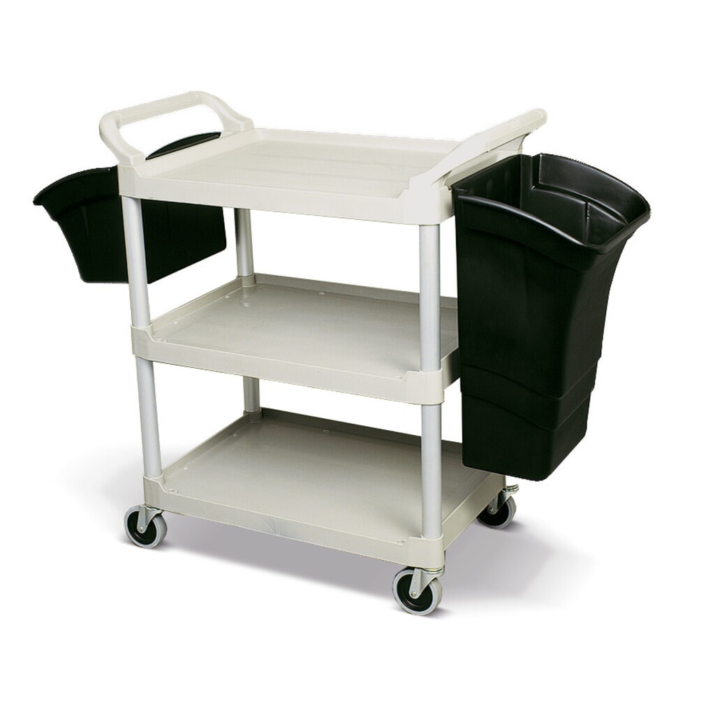 Contenitore multiuso per carrelli a pianale e carrelli a ripiani, AxLxP 267 x 432 x 308 mm Immagine del prodotto: Contenitore multiuso per carrelli a pianale e carrelli a ripiani, AxLxP 267 x 432 x 308 mm
