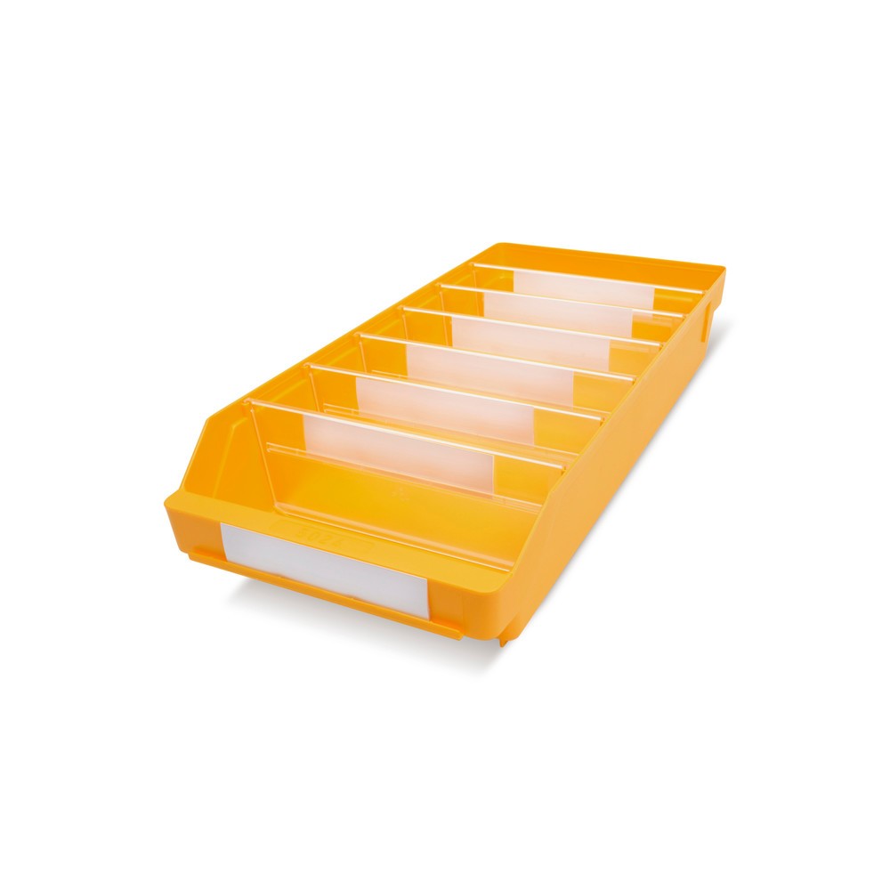 Immagine del prodotto: Contenitore per scaffale con apertura frontale, LxP 240 x 500 mm, giallo