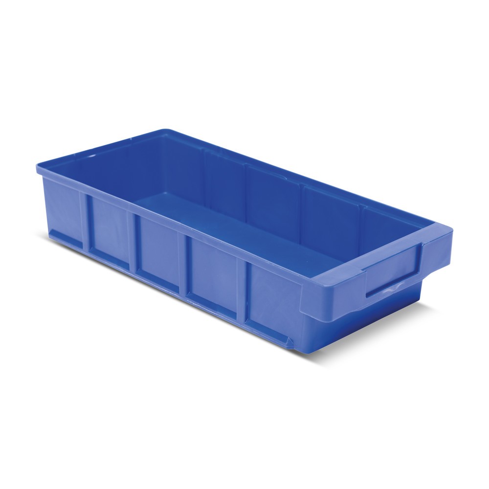 Immagine del prodotto n. 1: Contenitore per scaffale senza apertura frontale, LxP 186 x 400 mm, blu