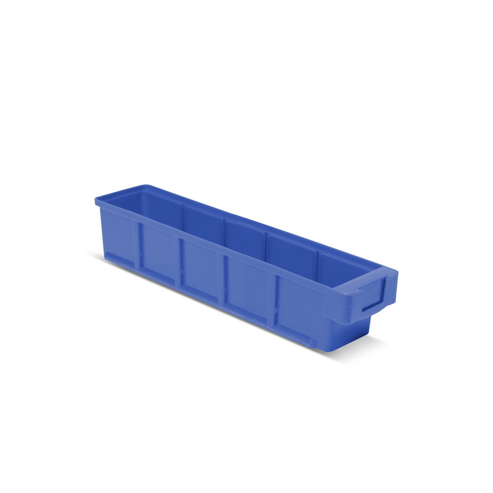 Immagine del prodotto n. 1: Contenitore per scaffale senza apertura frontale, LxP 93 x 400 mm, blu