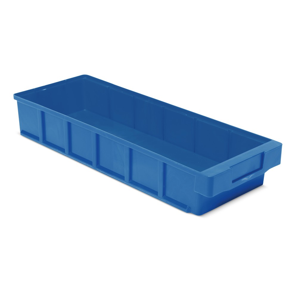 Immagine del prodotto n. 1: Contenitore per scaffale senza apertura frontale, LxP 186 x 500 mm, blu