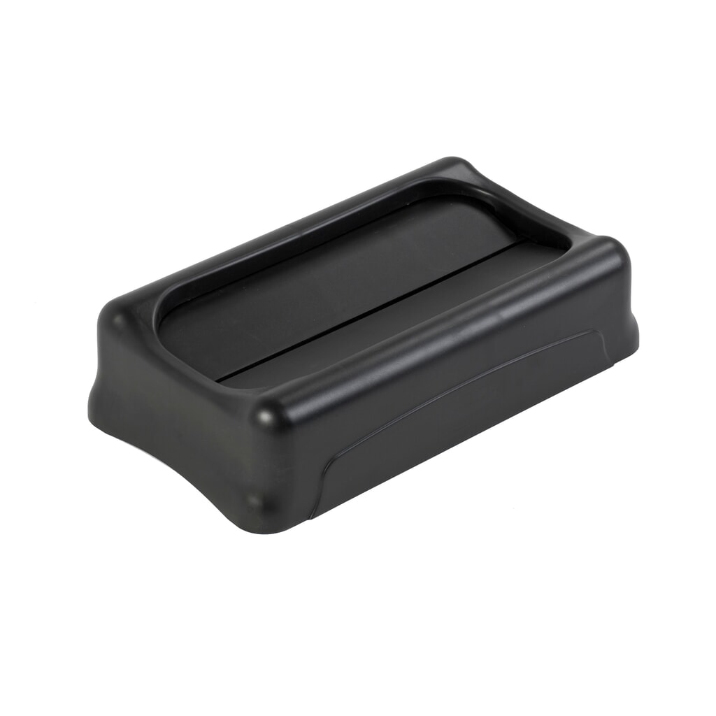 Coperchio basculante per Rubbermaid Slim Jim®, nero Immagine del prodotto: Coperchio basculante per Rubbermaid Slim Jim®, nero