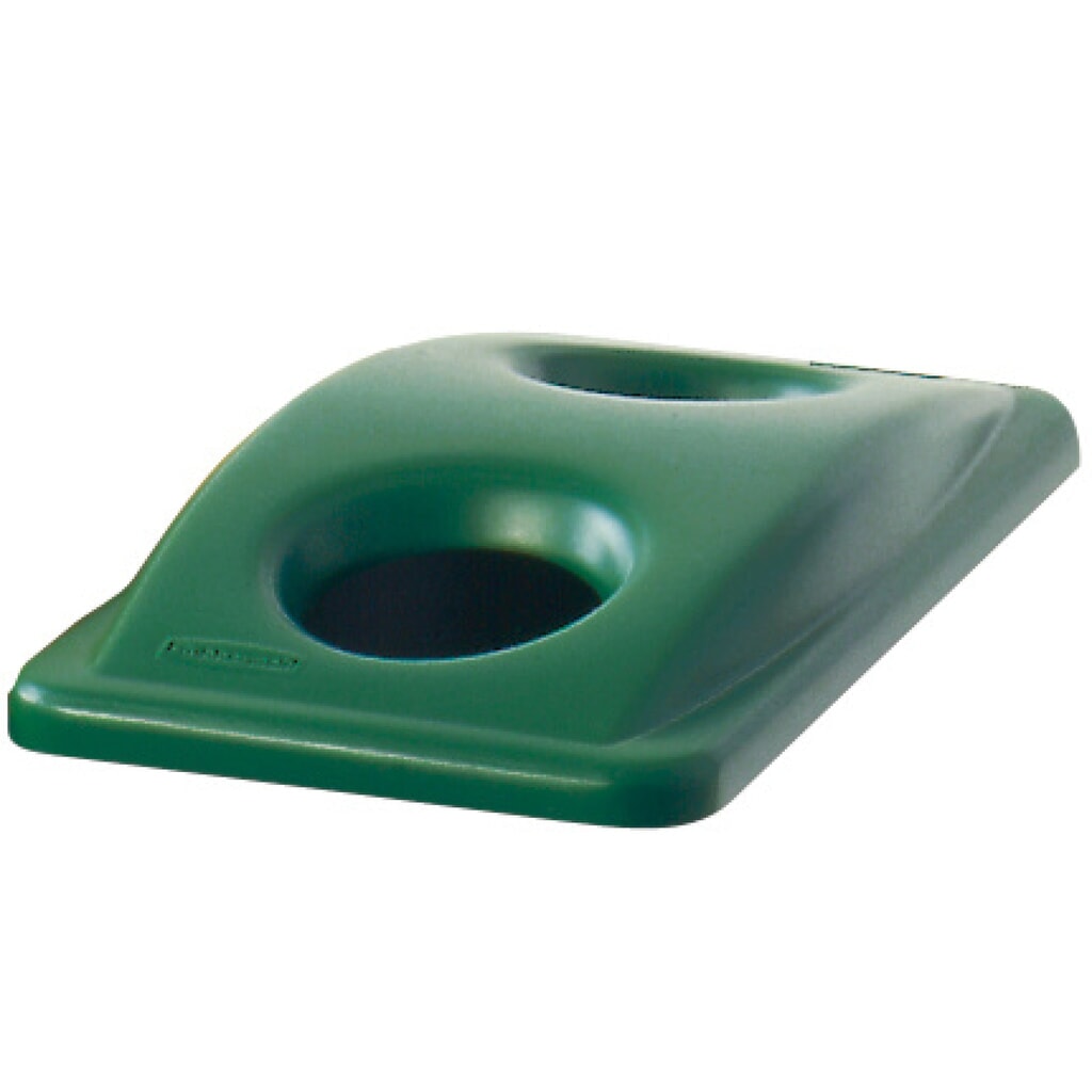 Coperchio in materiale plastico per contenitore per materiali riciclabili Rubbermaid® Slim Jim®, 60 e 87 litri, con foro di inserimento, verde Immagine del prodotto: Coperchio in materiale plastico per contenitore per materiali riciclabili Rubbermaid® Slim Jim®, 60 e 87 litri, con foro di inserimento, verde