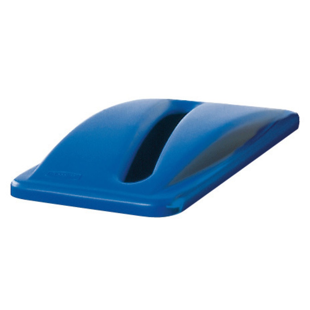 Immagine del prodotto: Coperchio in materiale plastico per contenitore per materiali riciclabili Rubbermaid® Slim Jim®, 60 e 87 litri, per gettare la carta, blu
