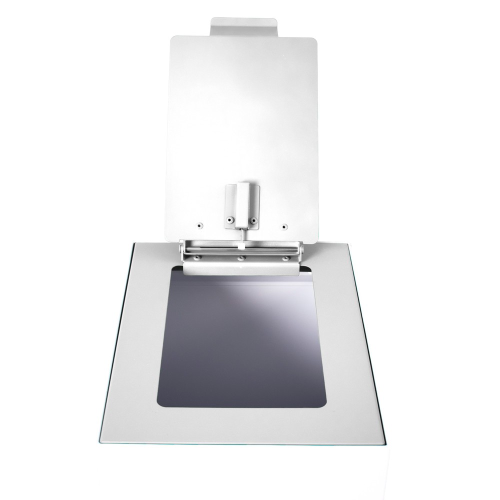 Immagine del prodotto n. 4: Coperchio incernierato per impianto modulare di raccolta differenziata, bianco