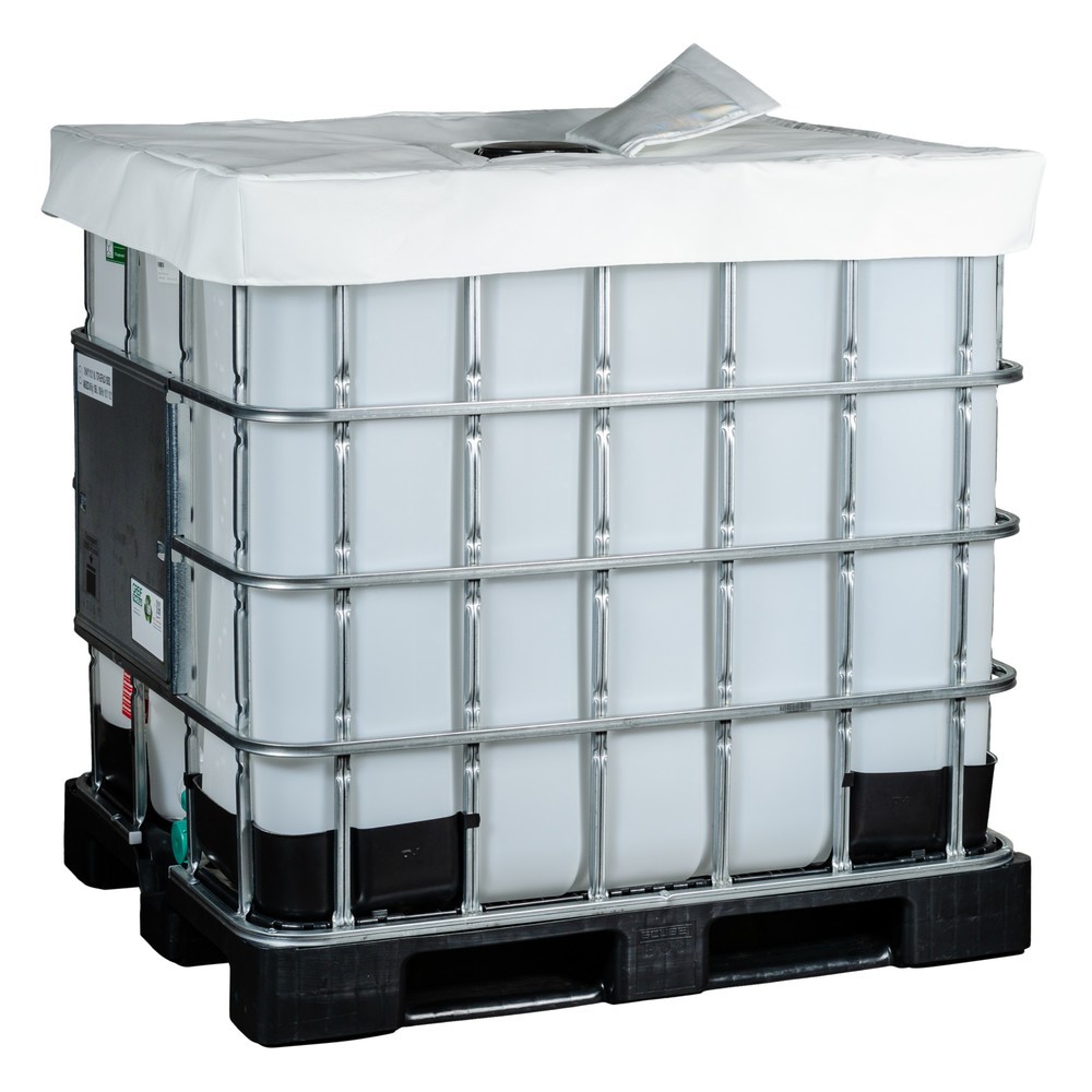 Immagine del prodotto: Coperchio per fascia riscaldante per contenitori IBC Kuhlmann per l'industria alimentare e farmaceutica, 1.000 l, LuxLaxA 1.200 x 1.000 x 100 mm