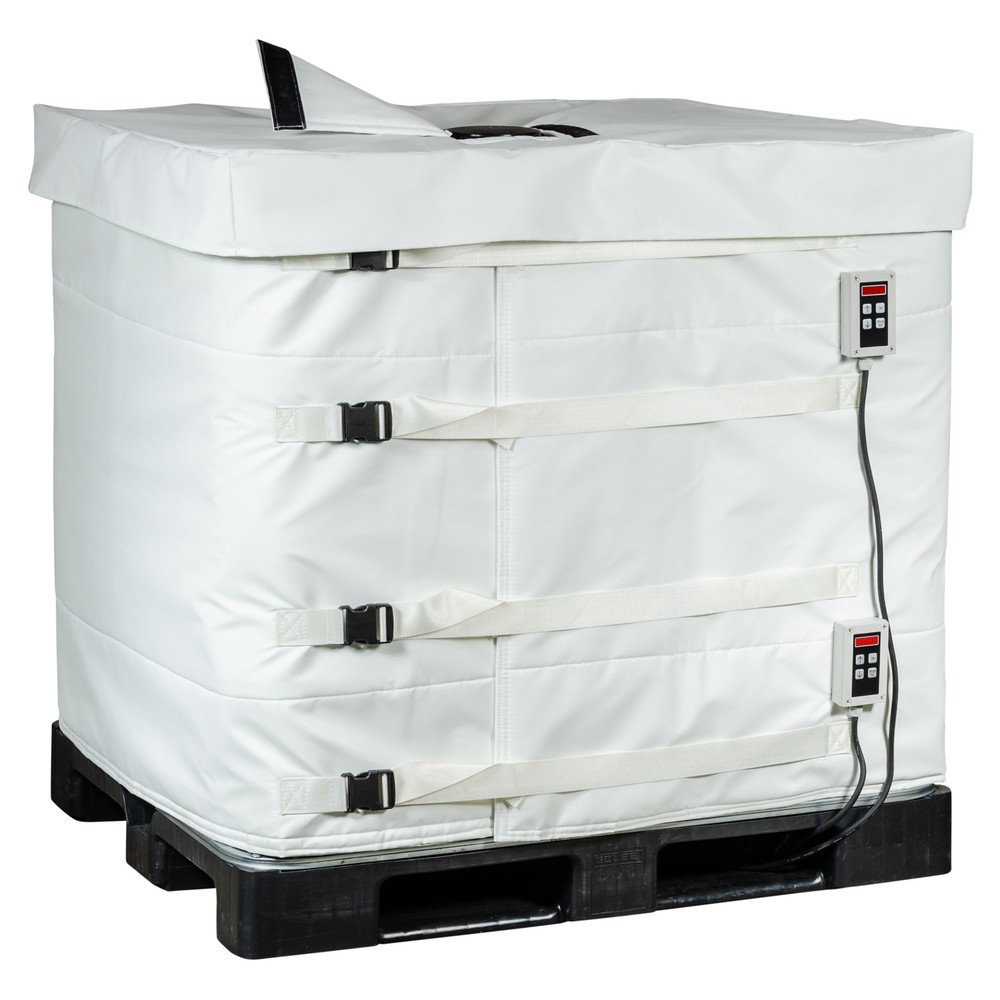 Immagine del prodotto n. 2: Coperchio per fascia riscaldante per contenitori IBC Kuhlmann per l'industria alimentare e farmaceutica, 1.000 l, LuxLaxA 1.200 x 1.000 x 100 mm