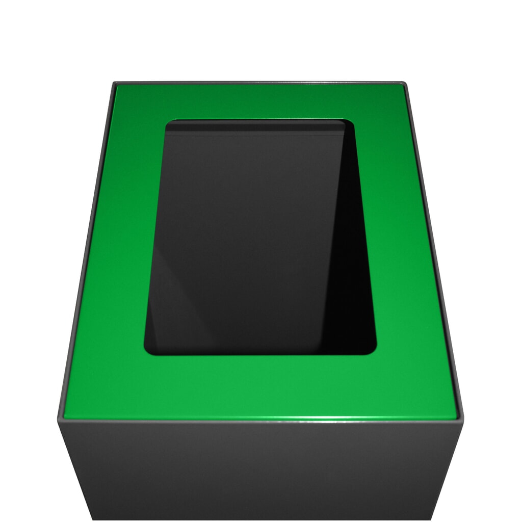 Coperchio per impianto modulare di raccolta differenziata, 60 litri, verde Immagine del prodotto: Coperchio per impianto modulare di raccolta differenziata, 60 litri, verde