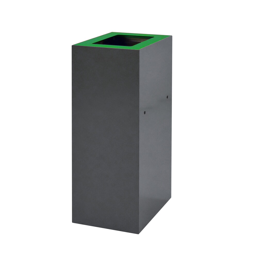 Coperchio per impianto modulare di raccolta differenziata, 60 litri, verde Immagine del prodotto n. 4: Coperchio per impianto modulare di raccolta differenziata, 60 litri, verde