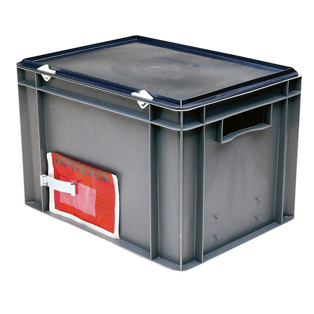 Immagine del prodotto: Coperchio per la chiusura per contenitore impilabile Euro, LxP 600 x 400 mm