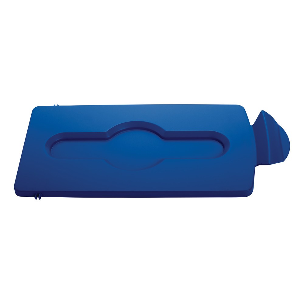 Immagine del prodotto: Coperchio per la stazione di riciclaggio Rubbermaid® Slim Jim, chiuso, blu
