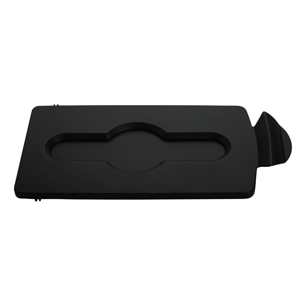 Immagine del prodotto: Coperchio per la stazione di riciclaggio Rubbermaid® Slim Jim, chiuso, nero