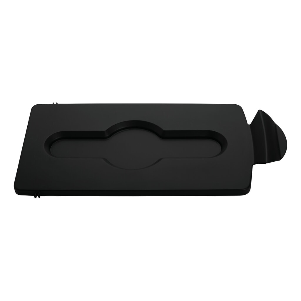 Immagine del prodotto: Coperchio per la stazione di riciclaggio Rubbermaid® Slim Jim, chiuso, nero