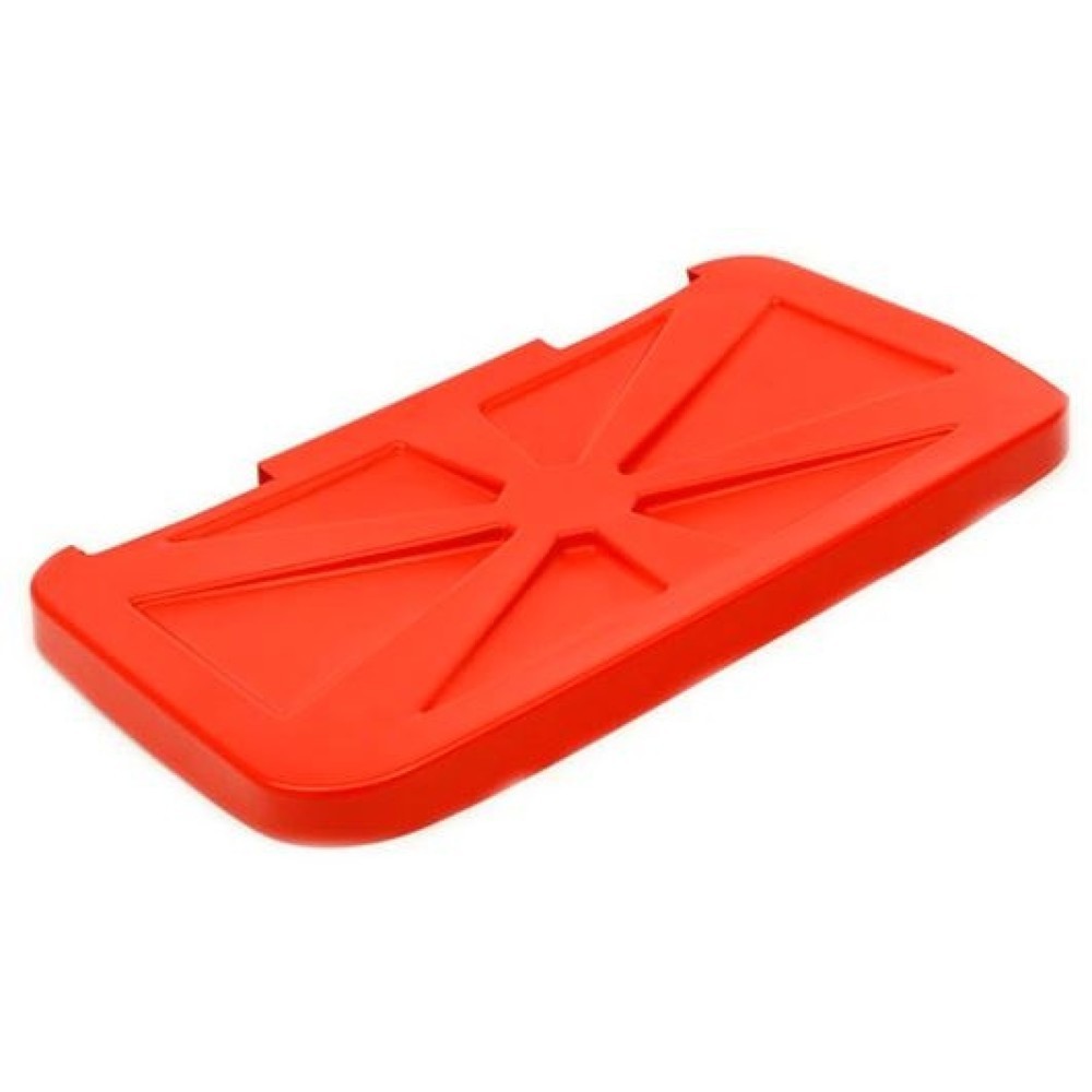 Immagine del prodotto: Coperchio per porta-sacchetto portarifiuti, per carrello per pulizie Universal III/IV, rosso