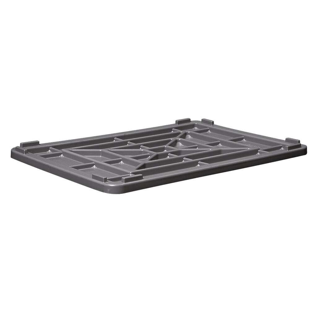 Immagine del prodotto: Coperchio ribaltabile per contenitori grandi in polietilene, LxP 1.030 x 630 mm