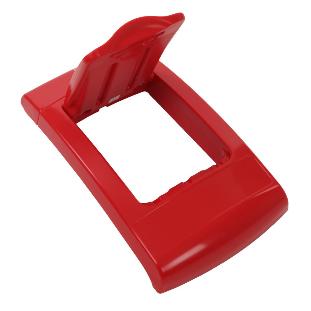 Immagine del prodotto n. 2: Coperchio sollevabile per contenitore per rifiuti ENVIROBIN Midi/Mini, rosso