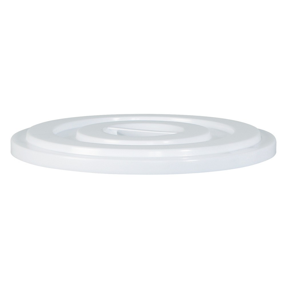 Immagine del prodotto: Coperchio per bidone rotondo, 100 litri, bianco