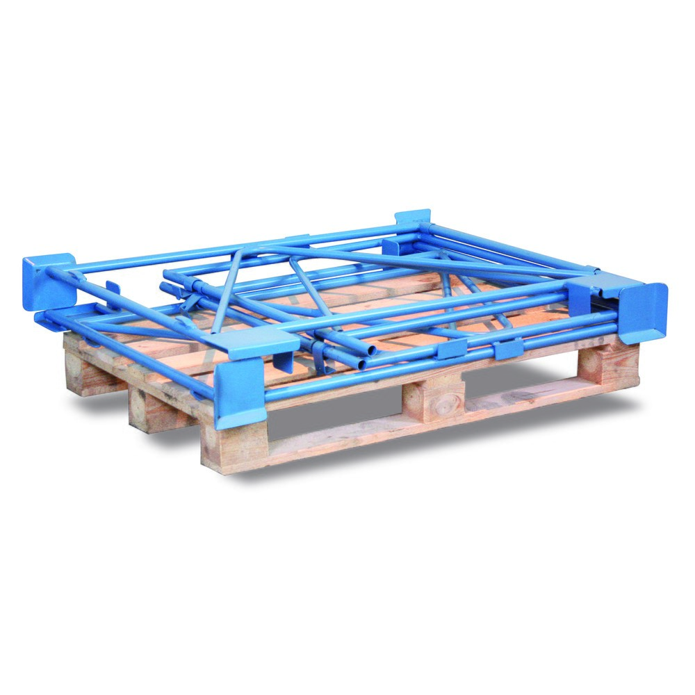 Immagine del prodotto n. 2: Telaio a griglia CORDES, 4 tubi diagonali, per Europallet, verniciato, altezza 800 mm