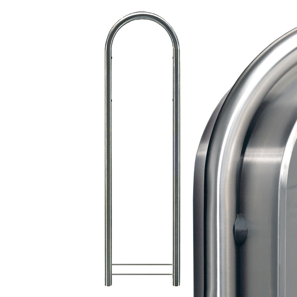 Immagine del prodotto n. 2: Cornice per cassetta delle lettere Bobi con apertura, acciaio inox opaco