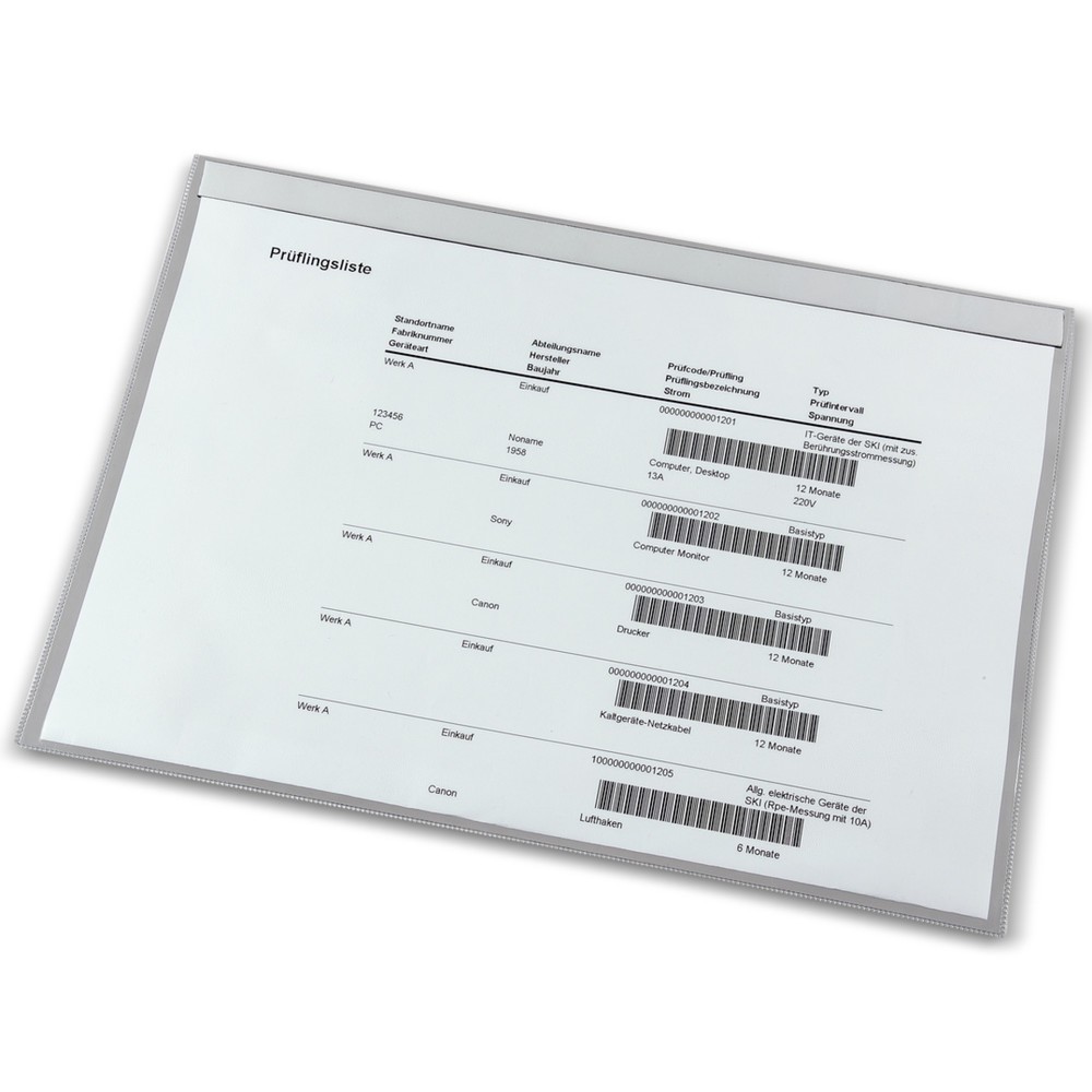Immagine del prodotto: Custodia trasparente DIN A3, trasversale, trasparente, 10 pz/SU