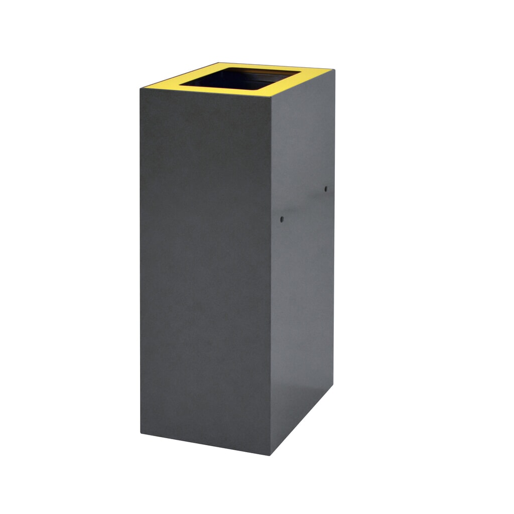 Coperchio per impianto modulare di raccolta differenziata, 60 litri, giallo Immagine del prodotto n. 4: Coperchio per impianto modulare di raccolta differenziata, 60 litri, giallo