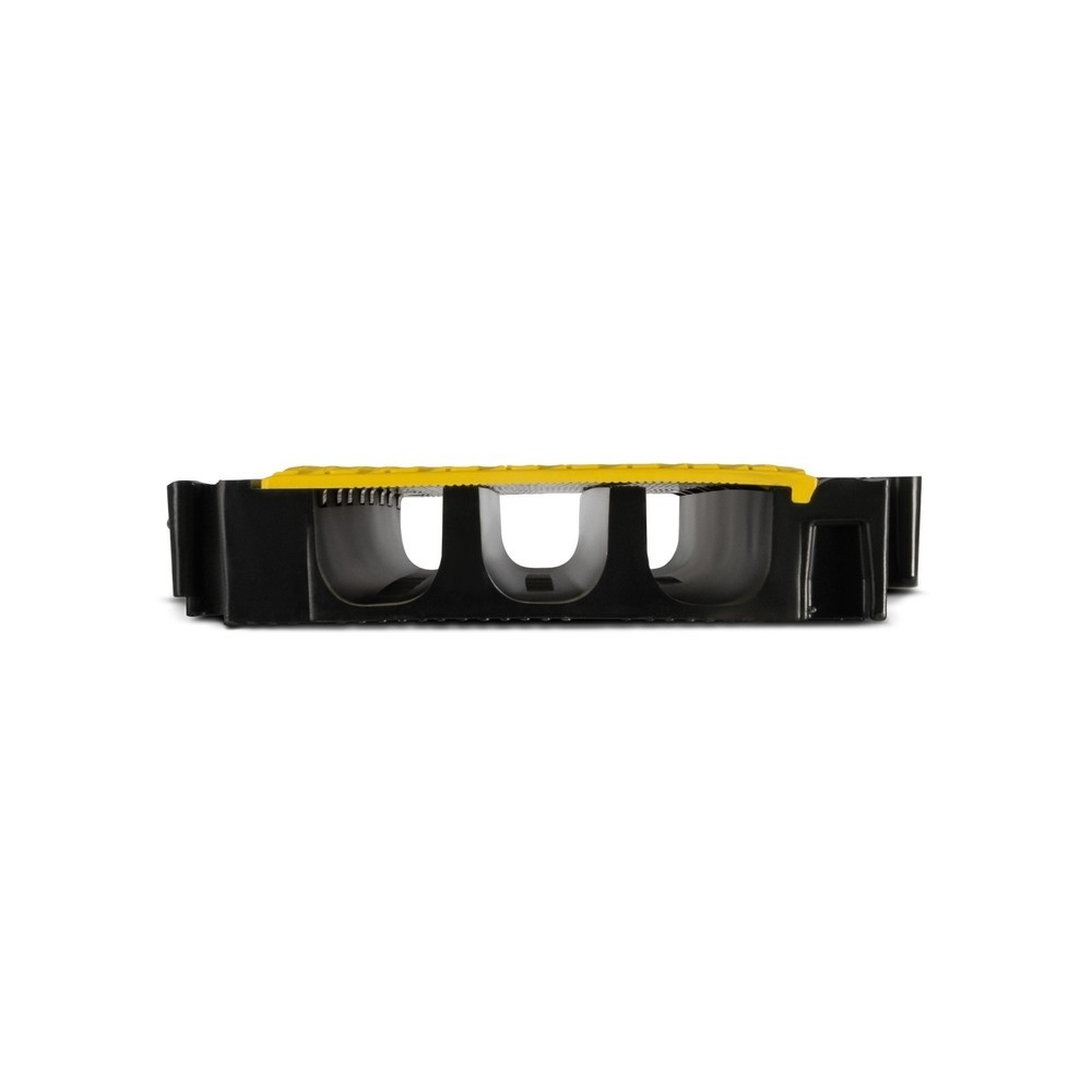 Immagine del prodotto n. 5: Defender® by Adam Hall Canalina passacavi MIDI 3, pezzo centrale 2D, 3 canali, nero/giallo, versione a met