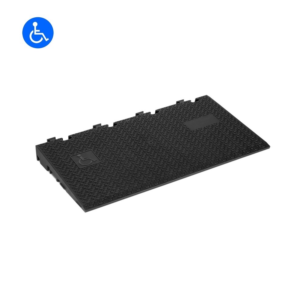 Immagine del prodotto: Defender® by Adam Hall Canalina passacavi 3 rampa 2D, nero