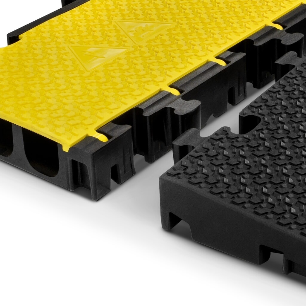 Defender® by Adam Hall Canalina passacavi 3 rampa 2D, nero Immagine del prodotto n. 4: Defender® by Adam Hall Canalina passacavi 3 rampa 2D, nero
