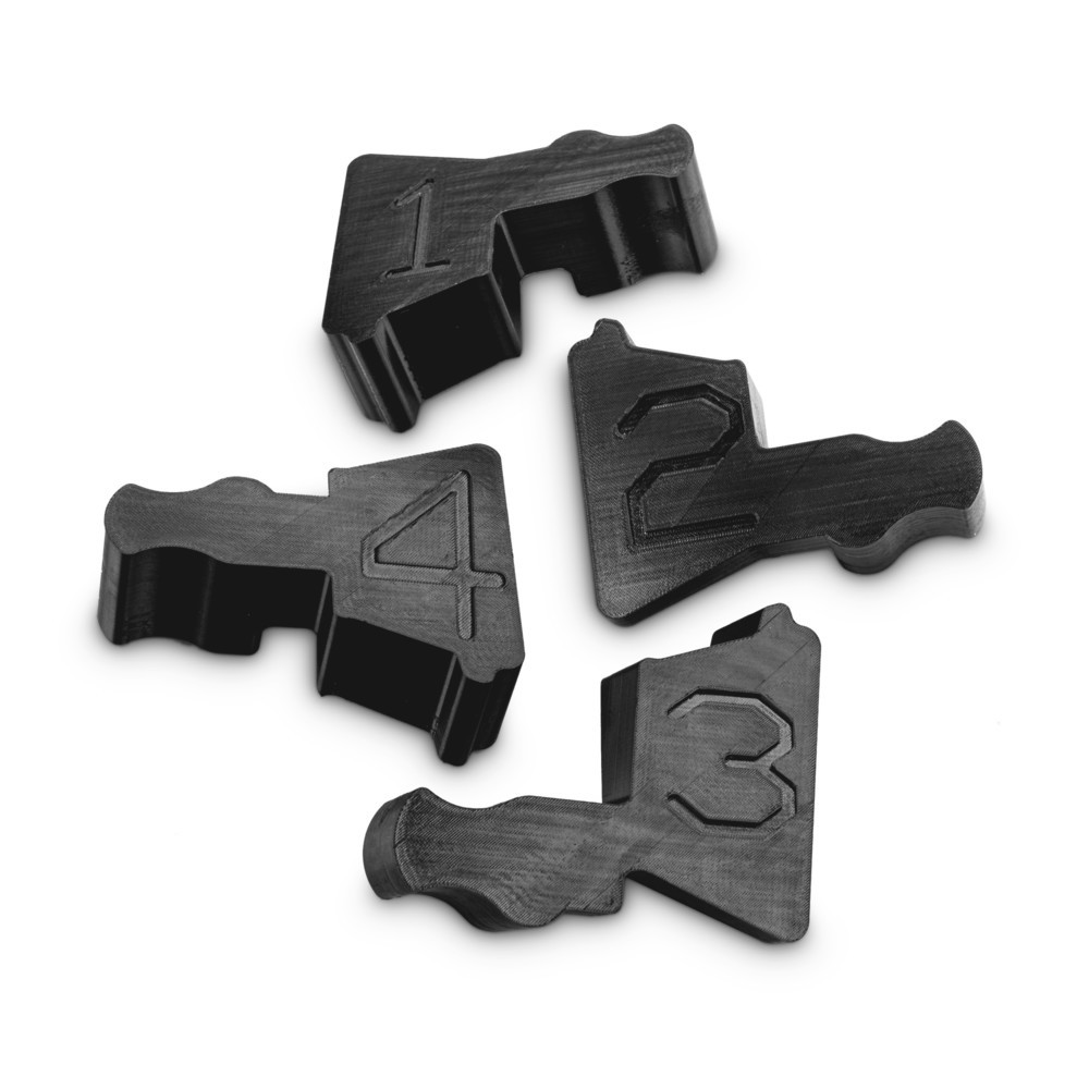 Immagine del prodotto: Defender® by Adam Hall Canalina passacavi MIDI 3 2D set adattatori