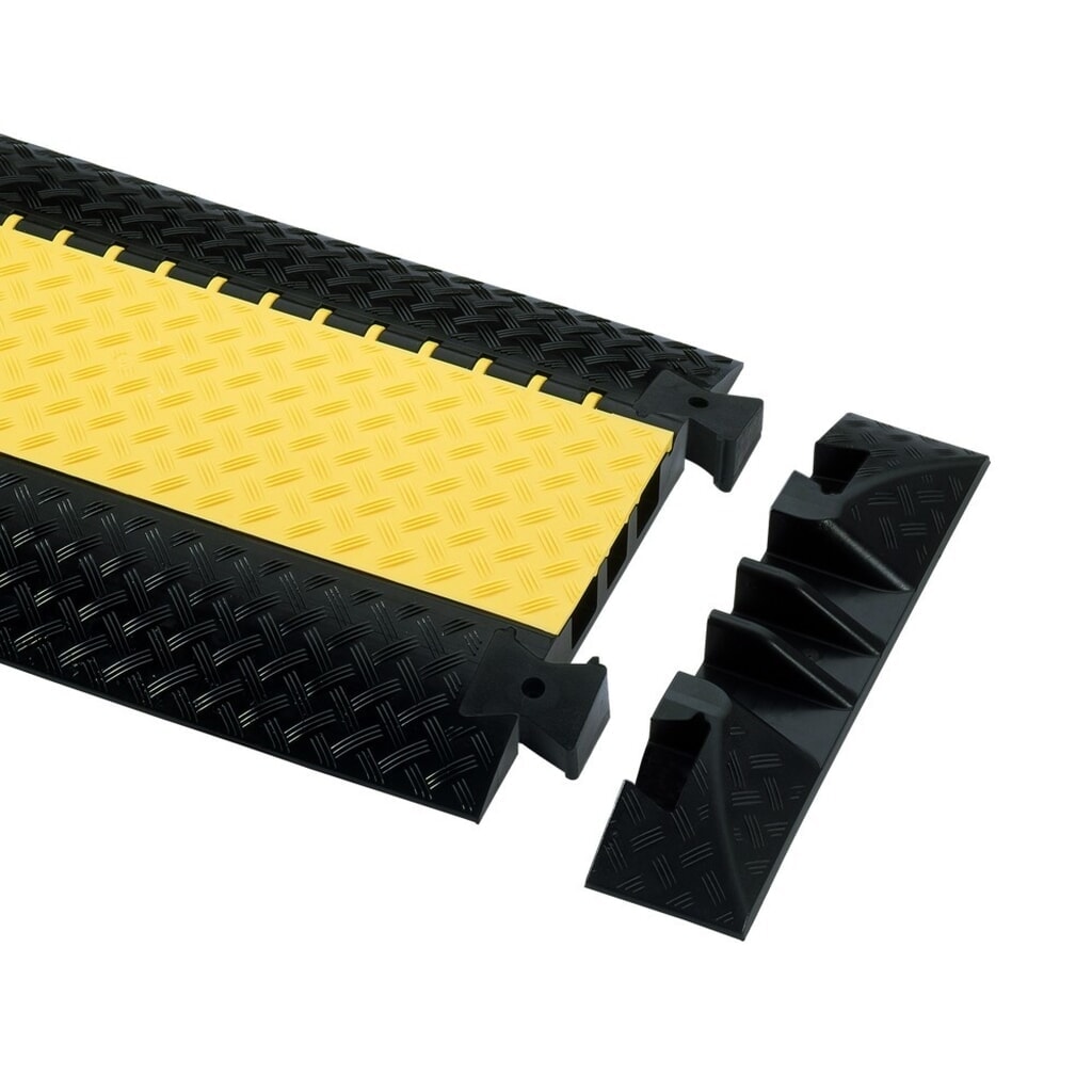 Defender® by Adam Hall Canalina passacavi 3 pezzo terminale, con connettori, 3 canali Immagine del prodotto: Defender® by Adam Hall Canalina passacavi 3 pezzo terminale, con connettori, 3 canali