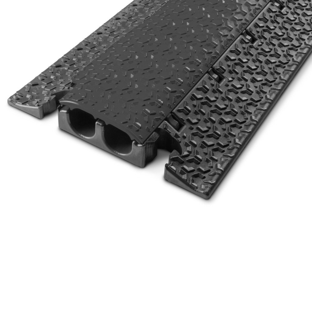 Immagine del prodotto n. 4: Defender® by Adam Hall Canalina passacavi MICRO 2, 2 canali, nero