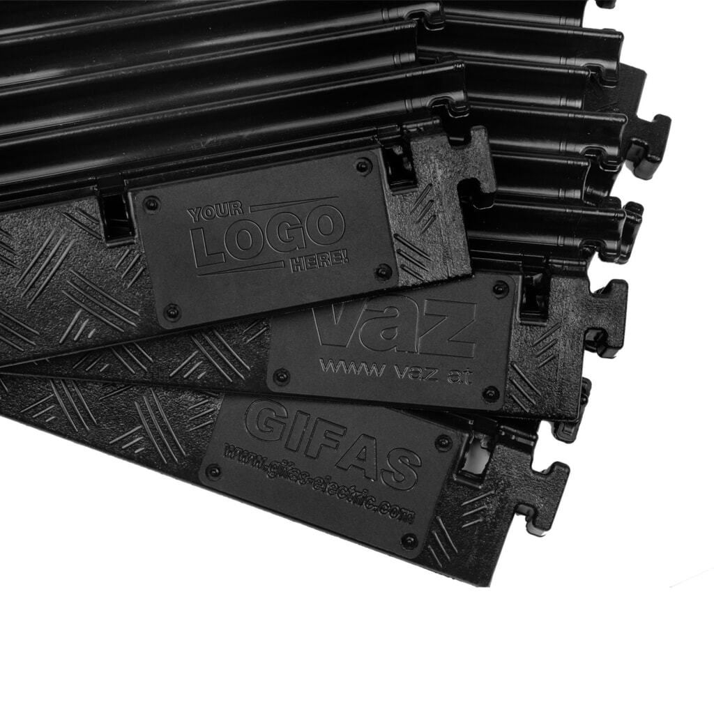 Immagine del prodotto n. 3: Defender® di Adam Hall Canalina passacavi MIDI 4C, 4 canali, nero